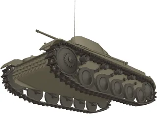 AMX-13A 3D Model