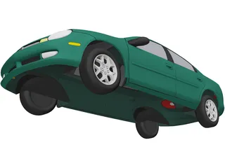 Dodge Neon 3D Model