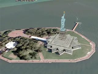 New York City Manhattan 3D Model