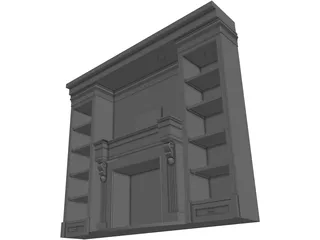 Fireplace 3D Model