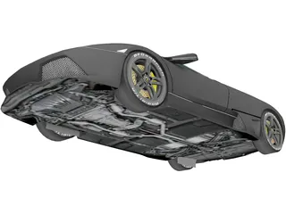 Lamborghini Murcielago LP640 3D Model