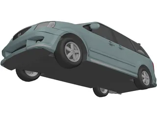 Mazda MPV (2000) 3D Model