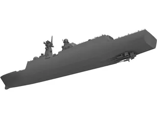 JIANGKAI Type 054A Frigate 3D Model