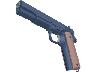 M1911A1 3D Model