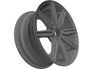 OZ Car Wheel 3D Model