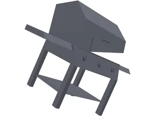 BBQ Grill 3D Model