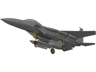 F-15A 3D Model