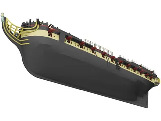 HMS Surprise 3D Model