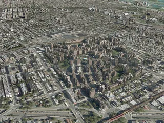New York City Bronx 3D Model
