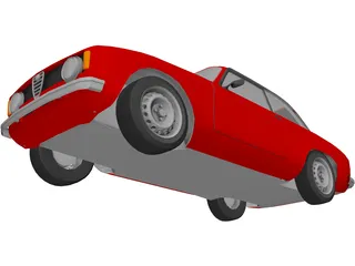 Alfa Romeo Giulia Sprint GTA 3D Model