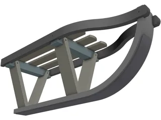 Sport Sledge 3D Model