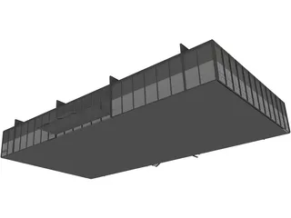 Crown Hall 3D Model