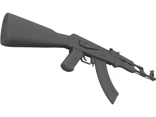 AK-47 3D Model