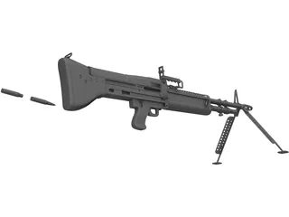 M60 3D Model