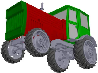 Tractor 3D Model