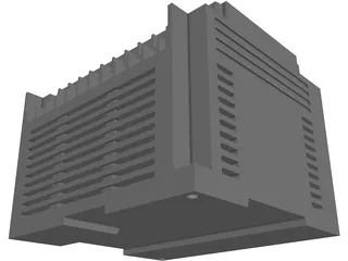 Mitsubishi PLC 3D Model