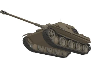 Jagdpanzer 3D Model