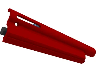 Spyder Paintball Gun Guts 3D Model