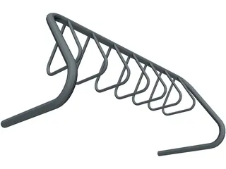 Bike Rack 3D Model