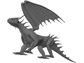 Dragon 3D Model