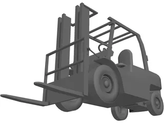 Forklift 54in 3D Model