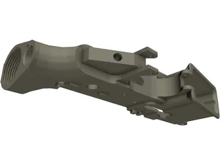 AR-15 Lower Receiver 3D Model