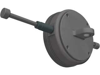 Plunger Dial Indicator 3D Model