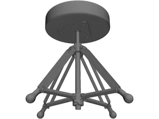 Drum Chair 3D Model