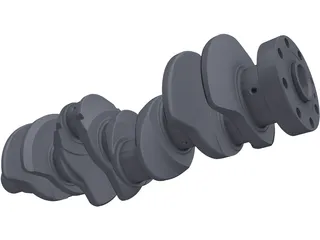 Crankshaft 3D Model