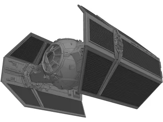 Star Wars Tie Fighter 3D Model