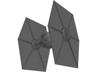 Star Wars Tie Fighter 3D Model