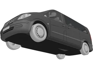 Mercedes-Benz Vito (2005) 3D Model