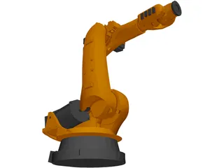 Kuka KR100-140 Robot 3D Model