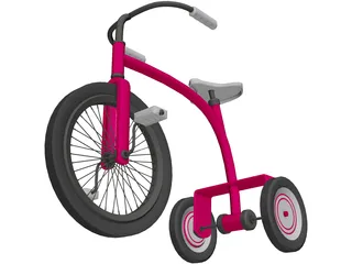 Tricycle 3D Model