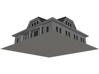 House Amsterdam Holland 3D Model