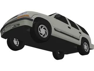Chevrolet Blazer 4 door (2001) 3D Model