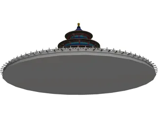 Temple of Heaven 3D Model