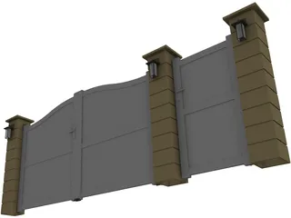 Gate 3D Model