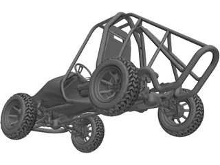 Buggy Dunes 3D Model