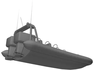 RHIB 3D Model