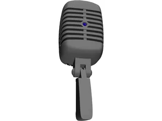 Microphone 3D Model