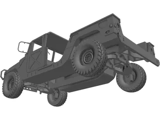 Hummer H2 3D Model