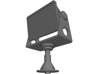 Halogen Floodlight 3D Model