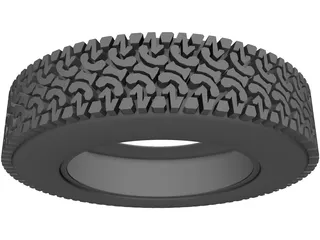 Tire KCK 35 Inch A/T 3D Model