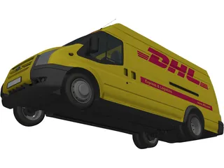 Ford Transit Jumbo 3D Model