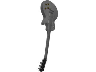 Gibson Les Paul Guitar 3D Model