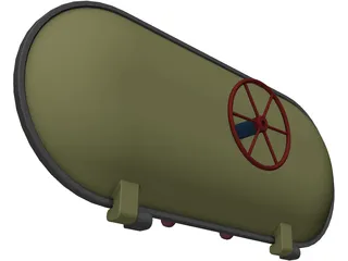 Hatch Pressure Assembly 3D Model