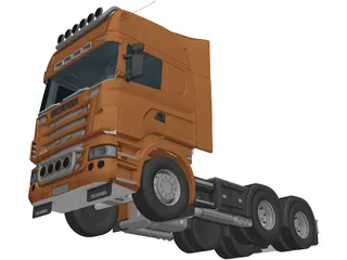 Scania R620 3D Model