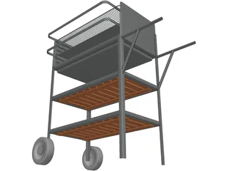 Grill 3D Model