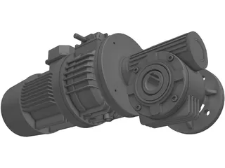 Motor Reductor 3D Model